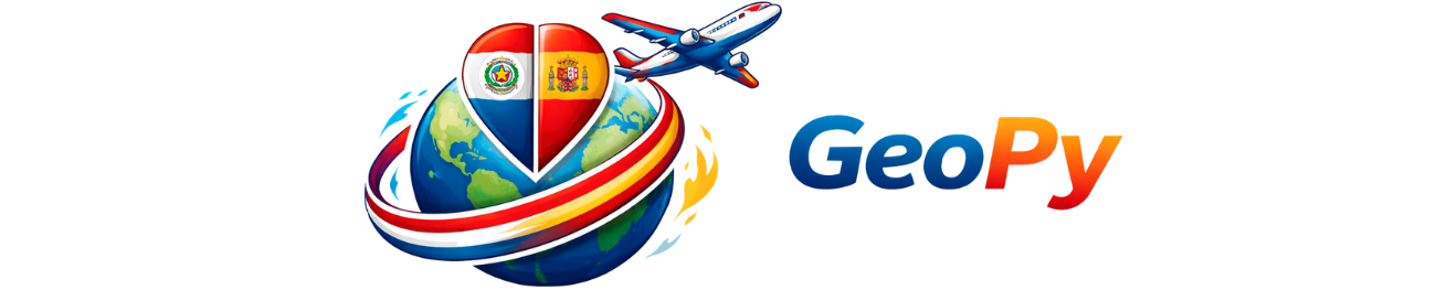 GeoPy - Paquetería España a Paraguay